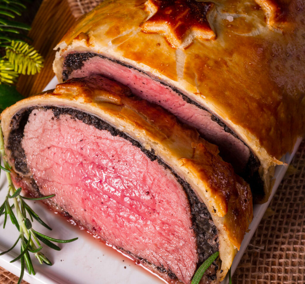 Filet de Bœuf Wellington aux Champignons de chez Cook and Styles, un régal pour vos fêtes de fin d'année