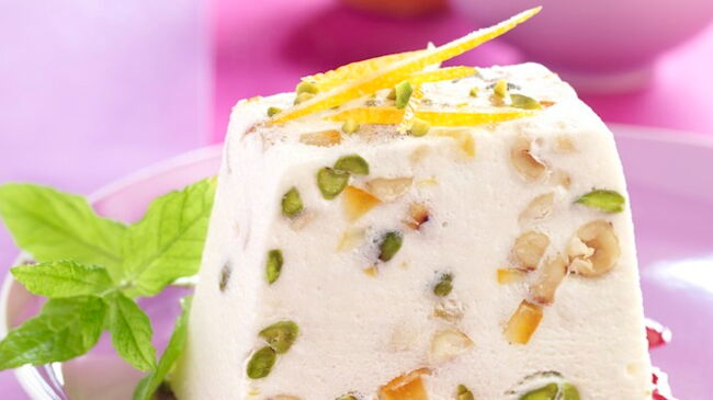 Nougat glacé et son coulis de fruits exotiques, Cook & Styles 2024